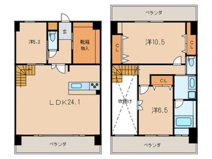 Bay Side Asanoの物件間取画像